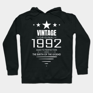 Vintage 1992 - Birthday Gift Hoodie